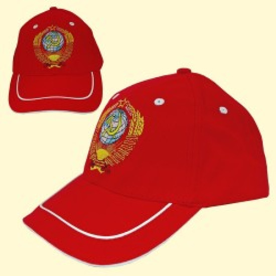 Cap "CCCP" red